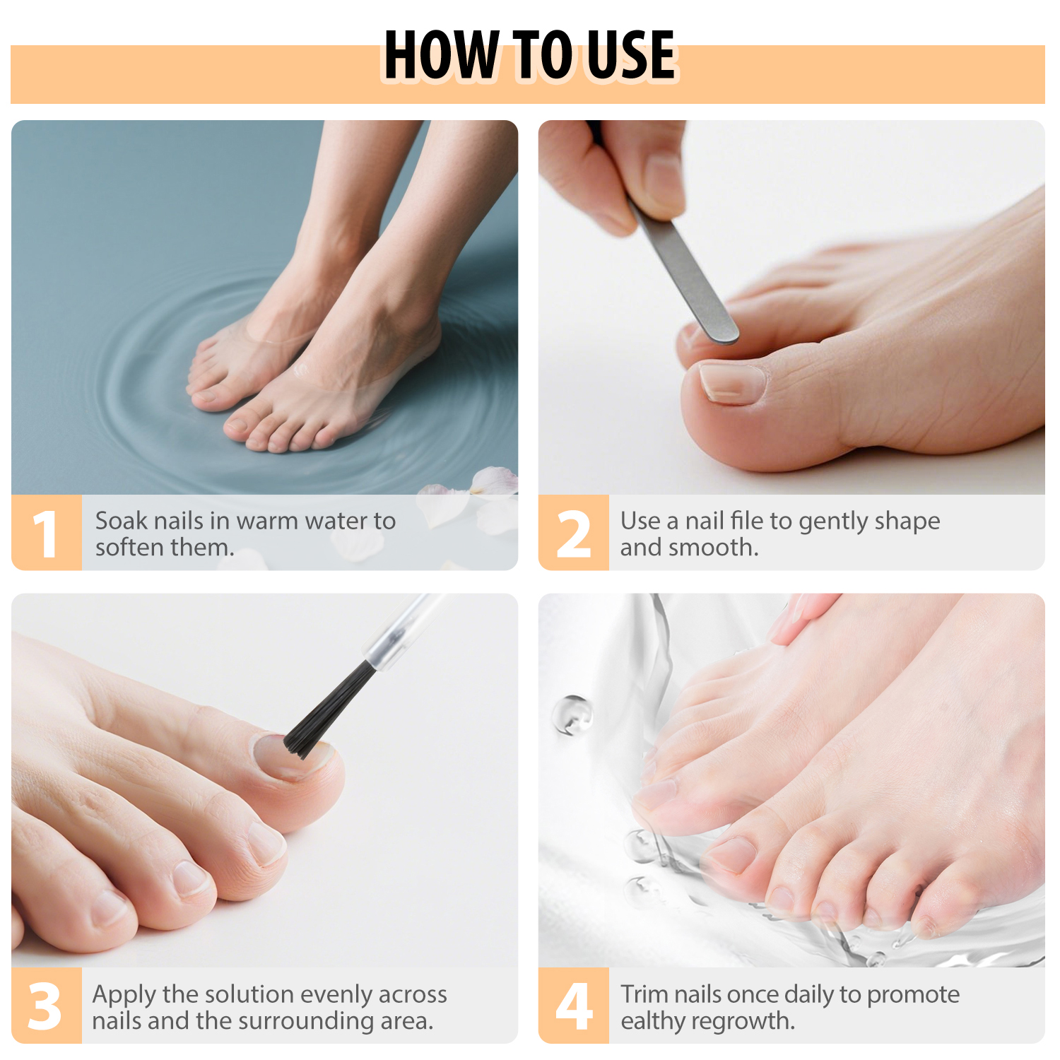 TESEU Extra-Strength Fungal Nail Liquid to Restore Healthy Nails - Image 4