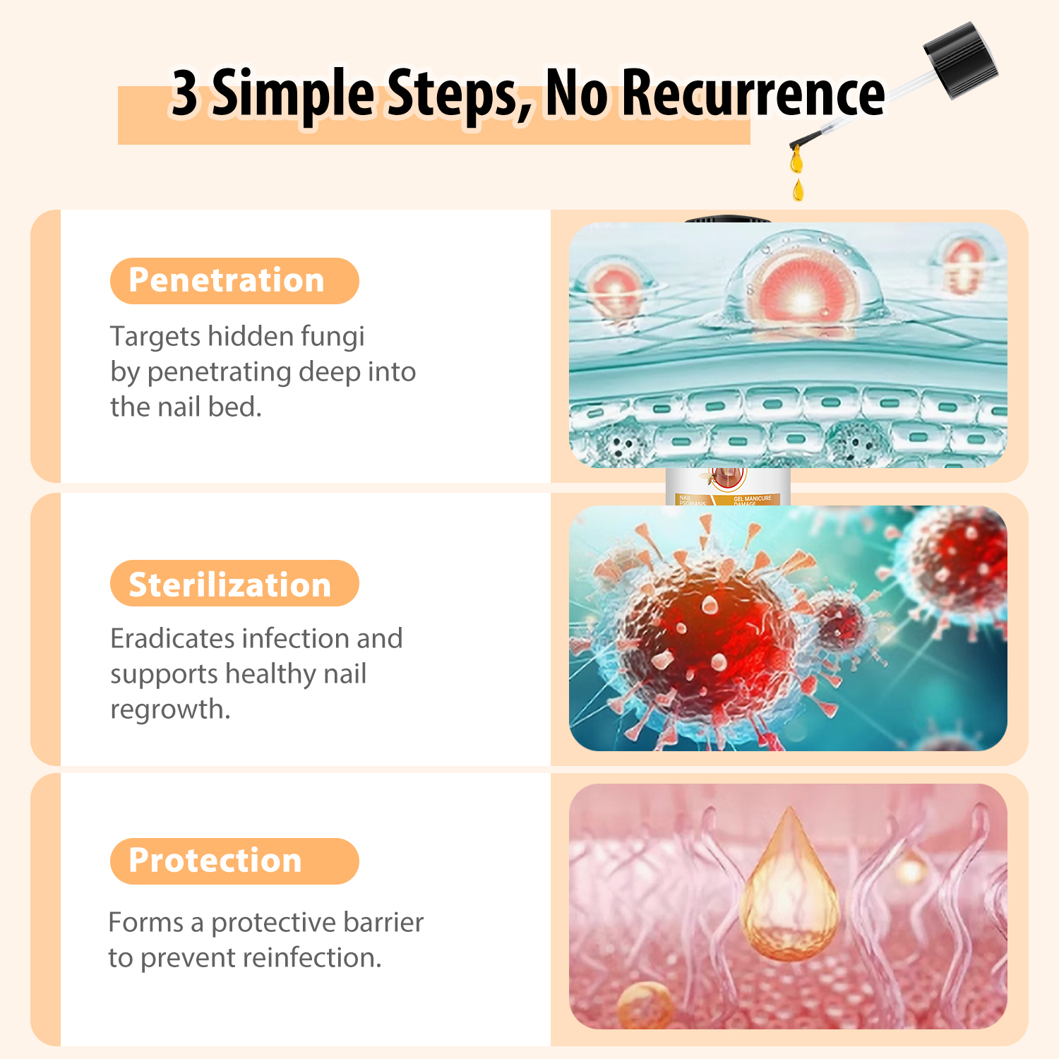 TESEU Extra-Strength Fungal Nail Liquid to Restore Healthy Nails - Image 7