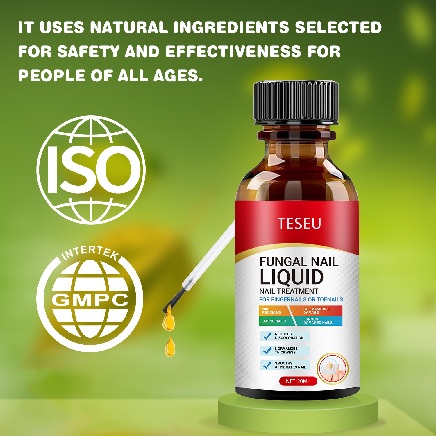 TESEU Fungal Nail Liquid Extra Strong Treatment for Toenails - Image 7