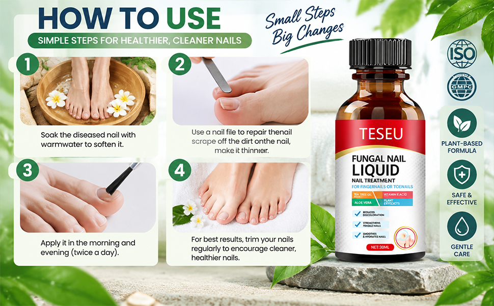 TESEU Fungal Nail Treatment for Fungal Toenails & Nail Repair - Image 8