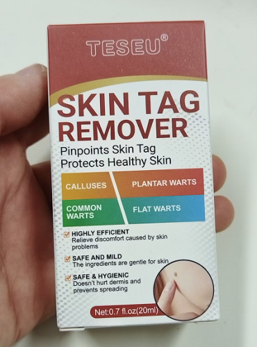 Click to view full screen TESEU Wart Removal Skin Tag Removal Kit w/ Plant Extracts photo review
