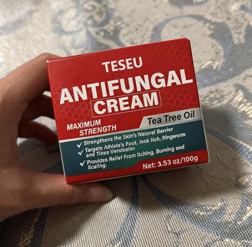 Click to view full screen TESEU Antifungal Cream Strengthens Skin Natural Barrier, 3.53oz photo review