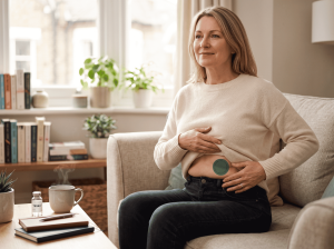 How can you seamlessly incorporate transdermal patches into your morning routine?