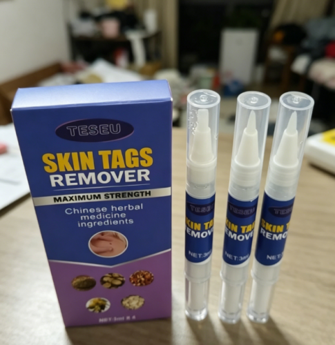 Click to view full screen TESEU Skin Tag Remover Pen Gentle Herbal Wart Removal, 4 Pack photo review