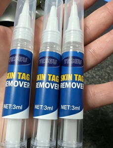 Click to view full screen TESEU Skin Tag Remover Pen Gentle Herbal Wart Removal, 4 Pack photo review