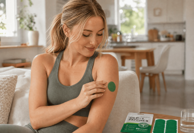 How does transdermal patch technology safely deliver weight management ingredients?