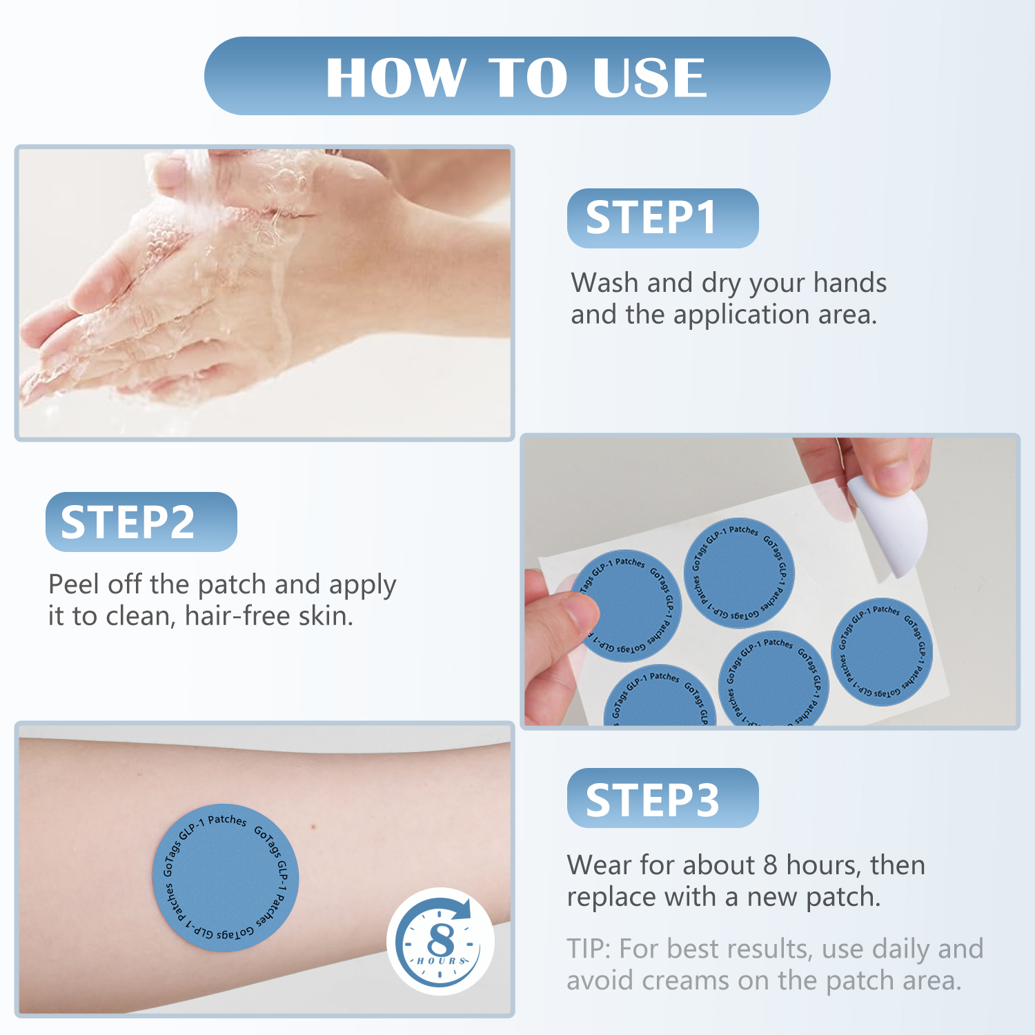 How does the continuous 8-hour absorption cycle support a busy professional lifestyle?