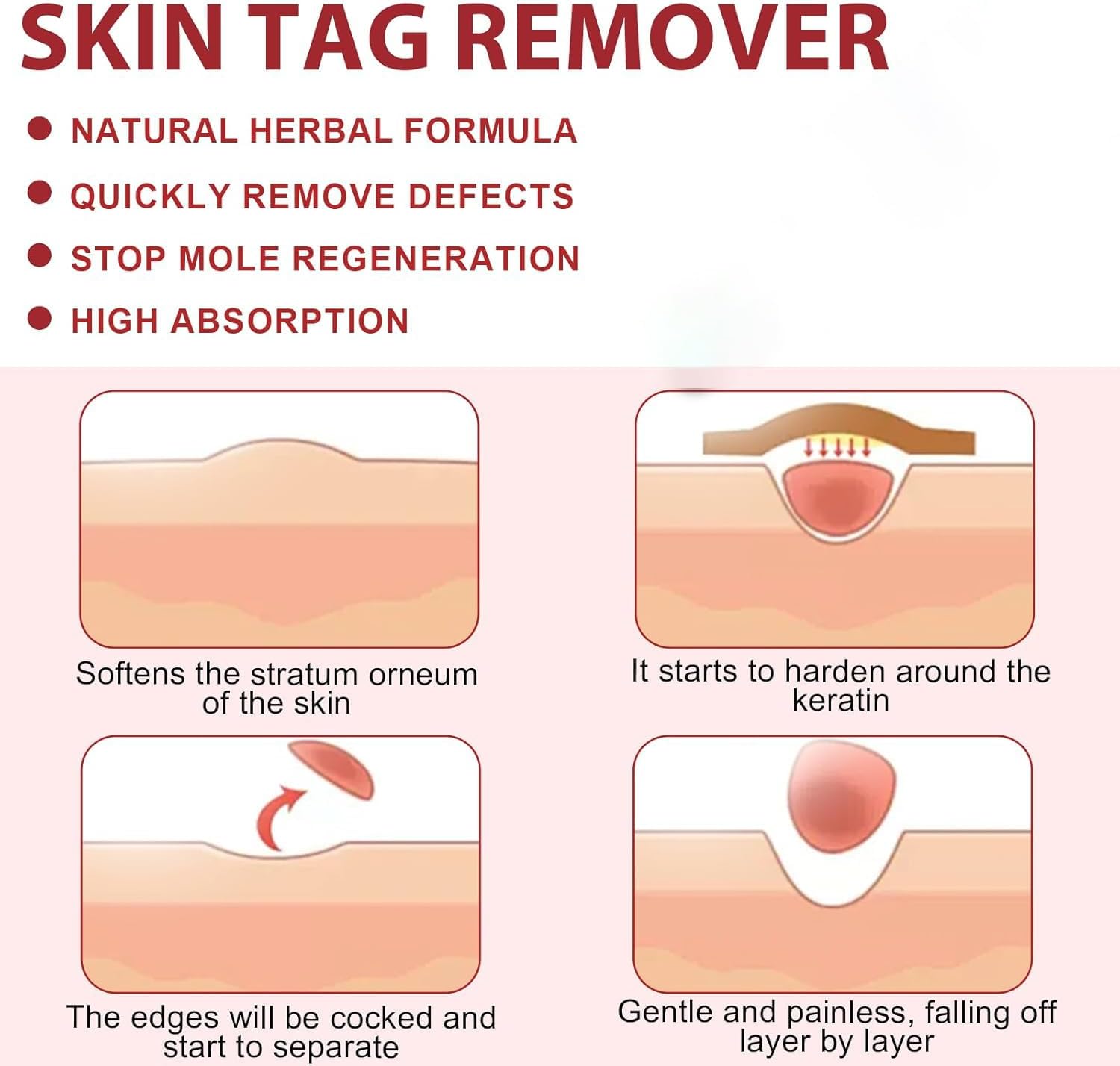 How do you properly clean the area before applying your wart removal pen?